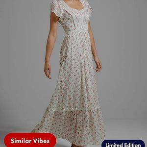 GUNNE SAX for Modcloth Pure Poetry Maxi Dress Size 16